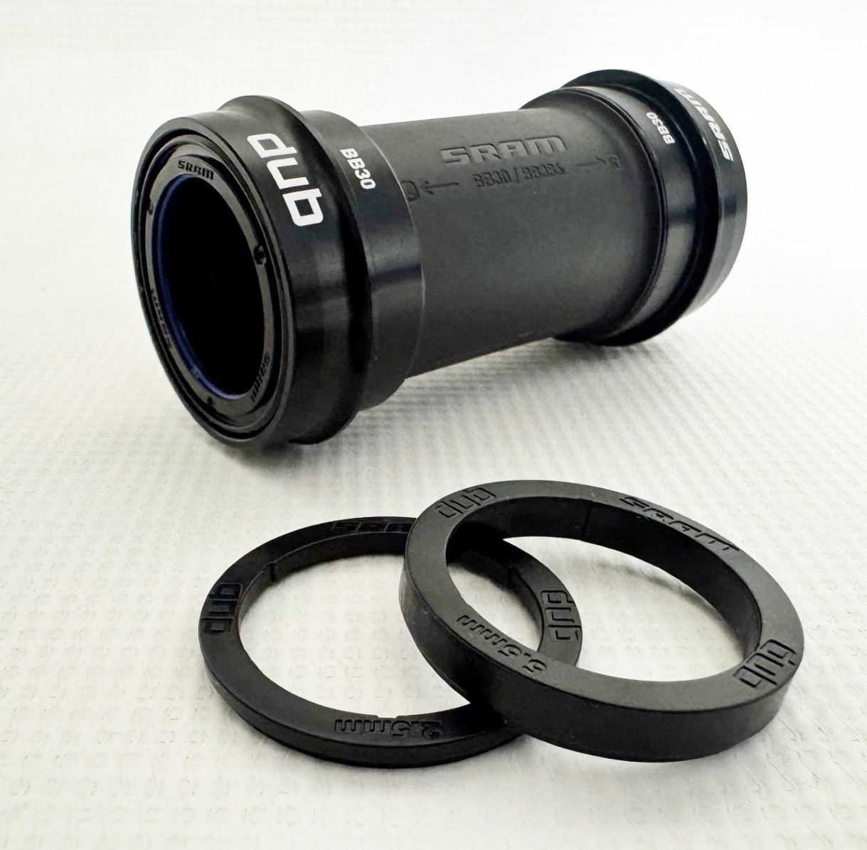 SRAM DUB Road-Wide BB30 Non-Threaded Bottom Bracket, 68mm, Road, Black