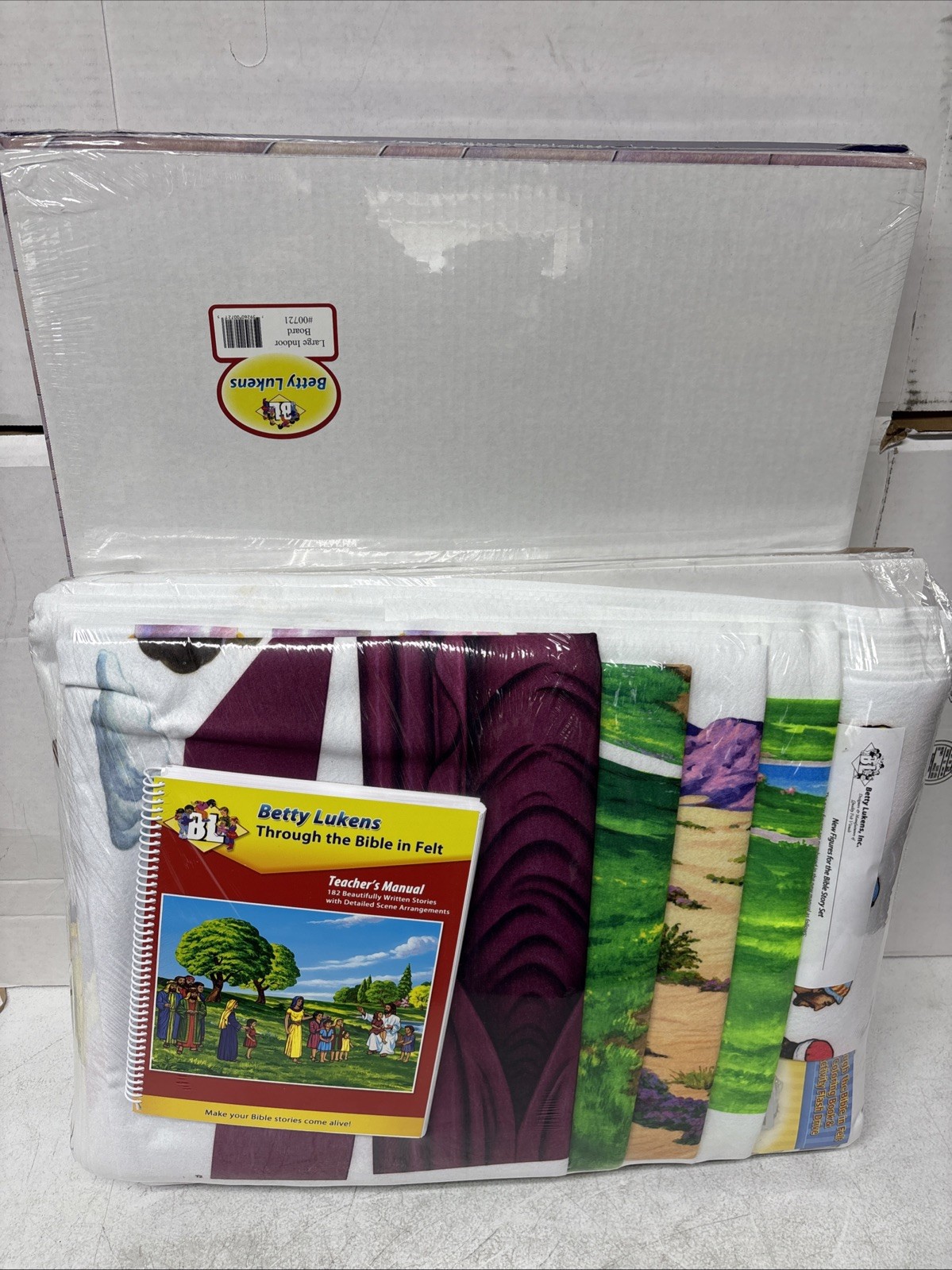 Betty Lukens Through The Bible In Felt Large Deluxe Bible Set