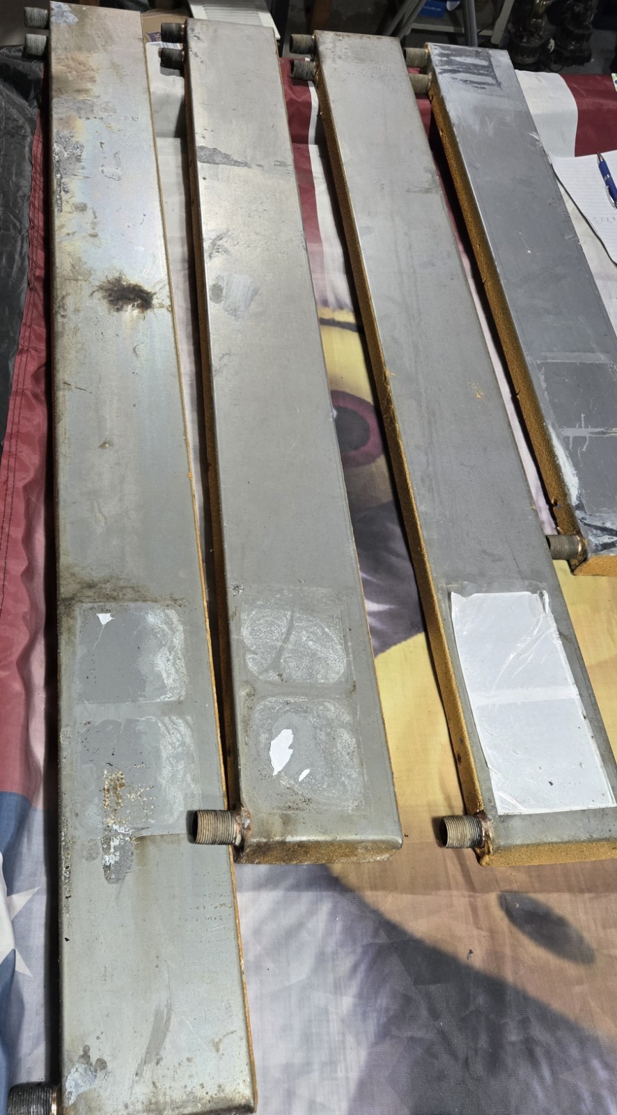 First Company 9-350 Drain Pans Coated - NOS - 36", 49",56" - FREE SHIP INCLUDED