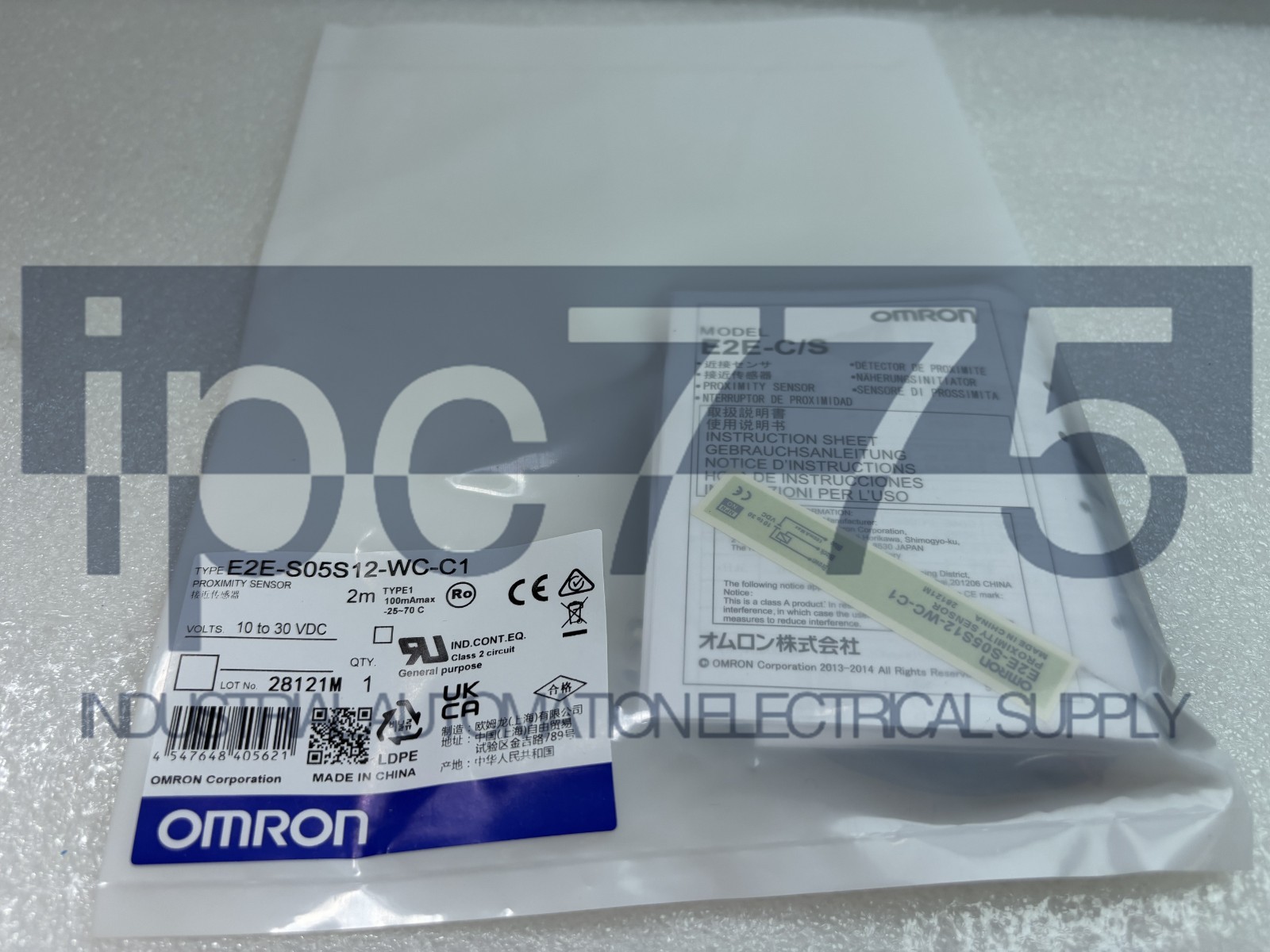 Omron E2E-S05S12-WC-C1 Proximity Switch New Free Shipping One E2ES05S12WCC1 /S
