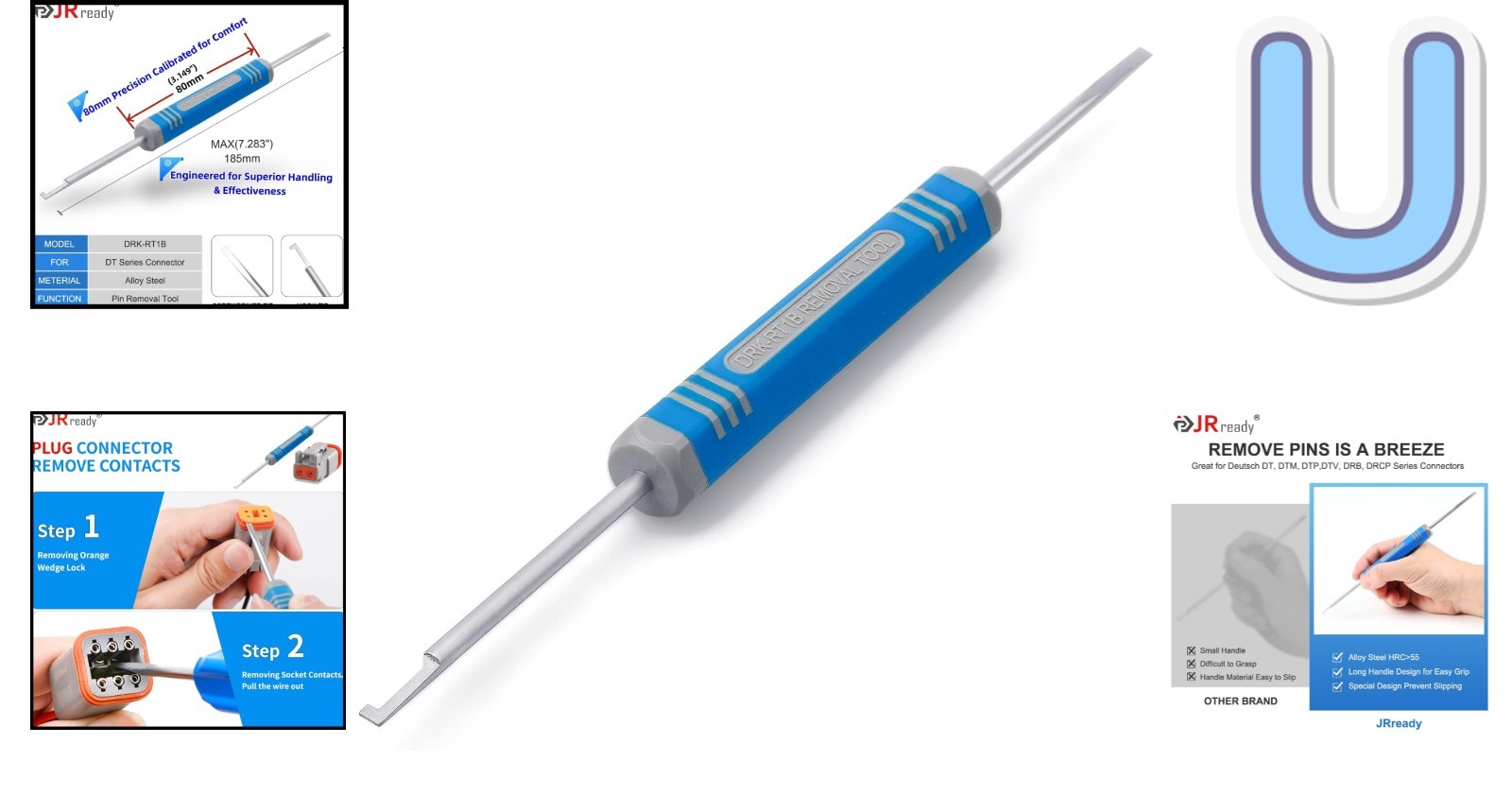Compact and Ergonomic Pin Removal Tool – Perfect for Vehicles and Tools