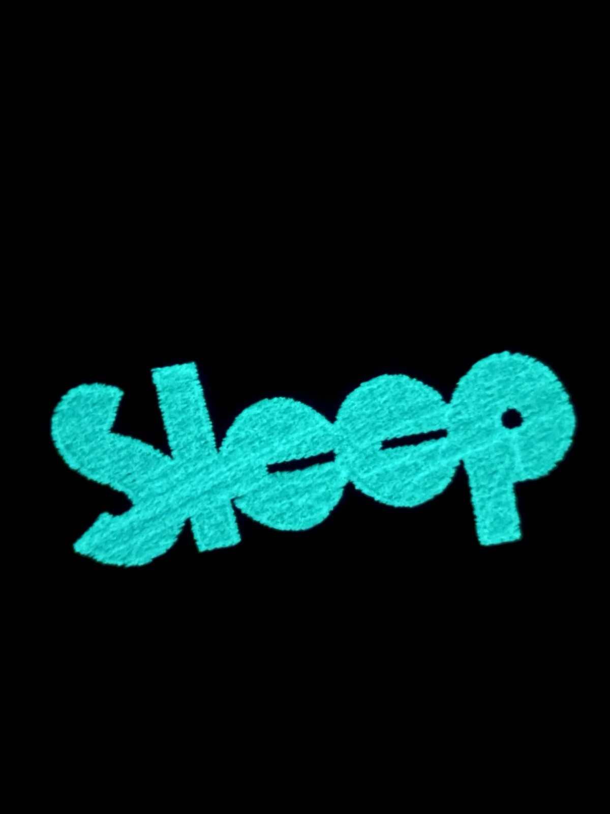 SLEEP Patch GLOW IN DARK Sleep Band Patch High on Fire Neurosis Electric Wizard