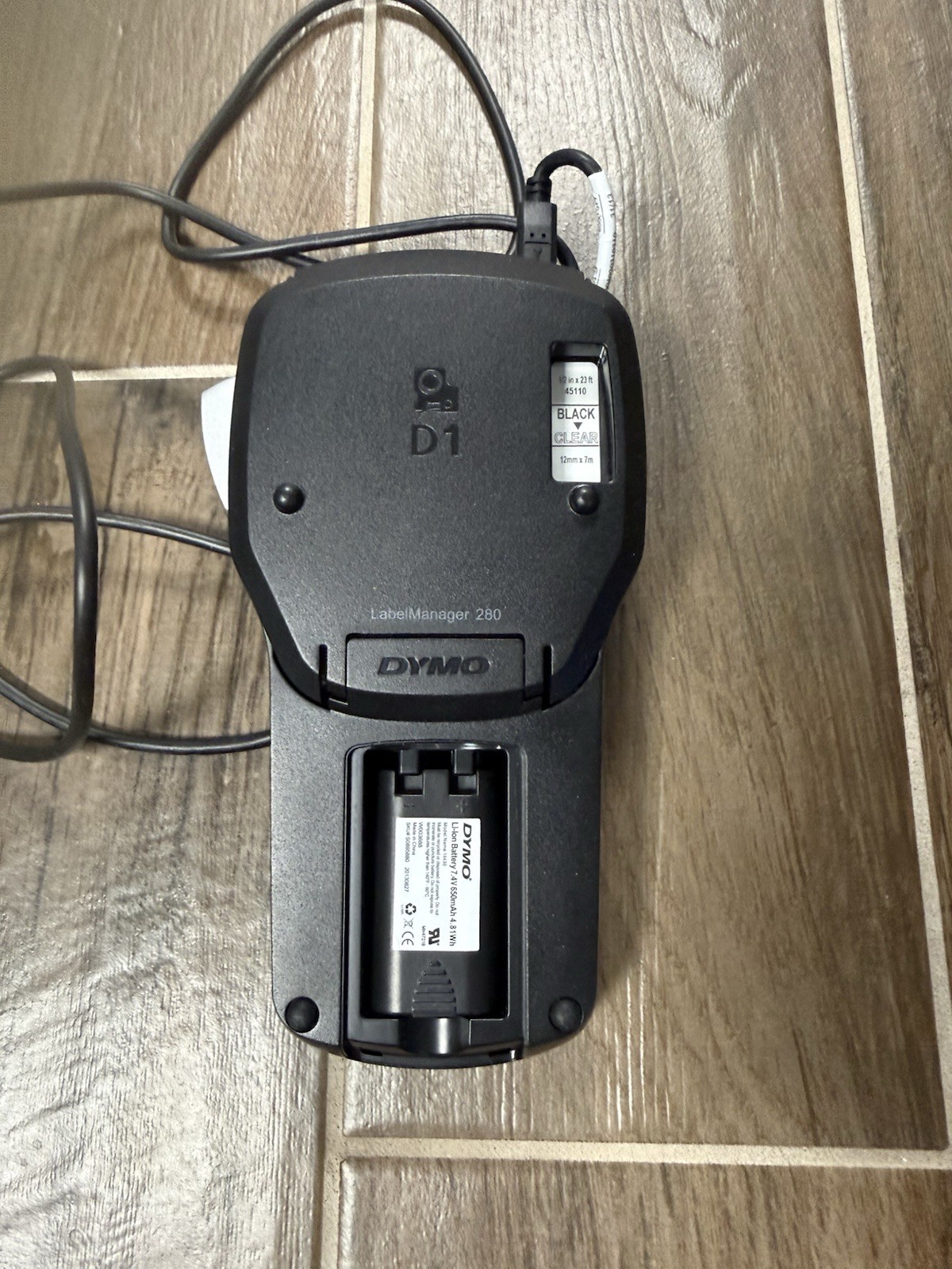 DYMO Label Maker | LabelManager 280 Rechargeable Portable Label Maker