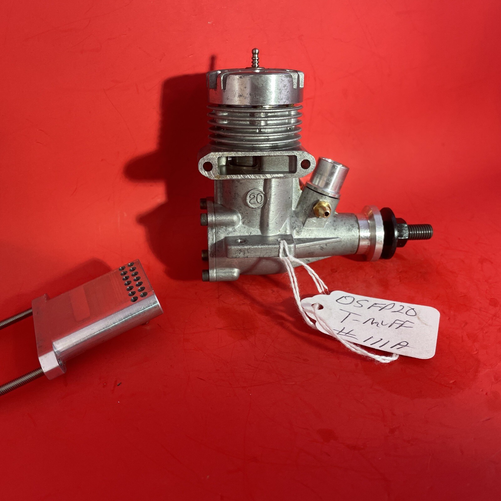 OS FP 20 C/L WITH T- MUFFLER EXCELLENT #111A