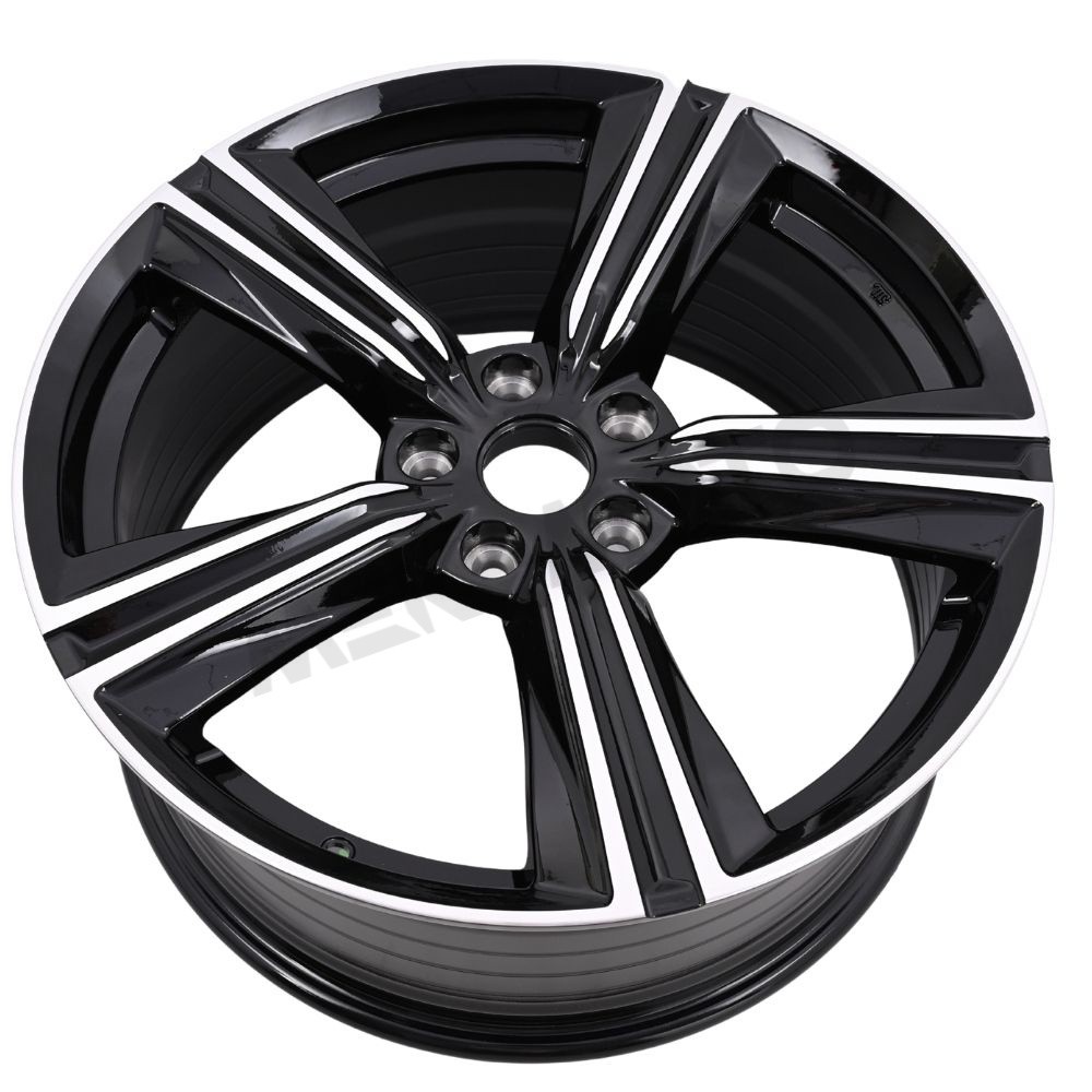19"x8.5" Aluminum Wheel Rim Machined Black For Honda Accord 2023-2025 60307