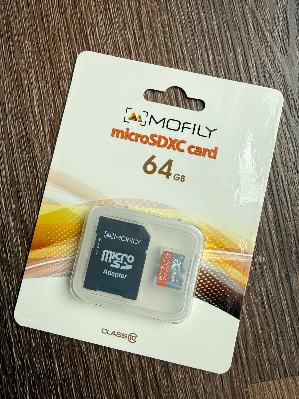 Lot MOFILY Turbo 64GB MicroSDXC Card -V30 U3 - Brand New Sealed - 55MB/s Write