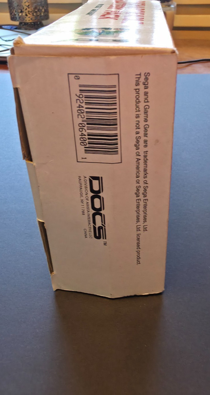 DOCS Battery Pack For Sega Game Gear w/ Charger & Box Tested READ