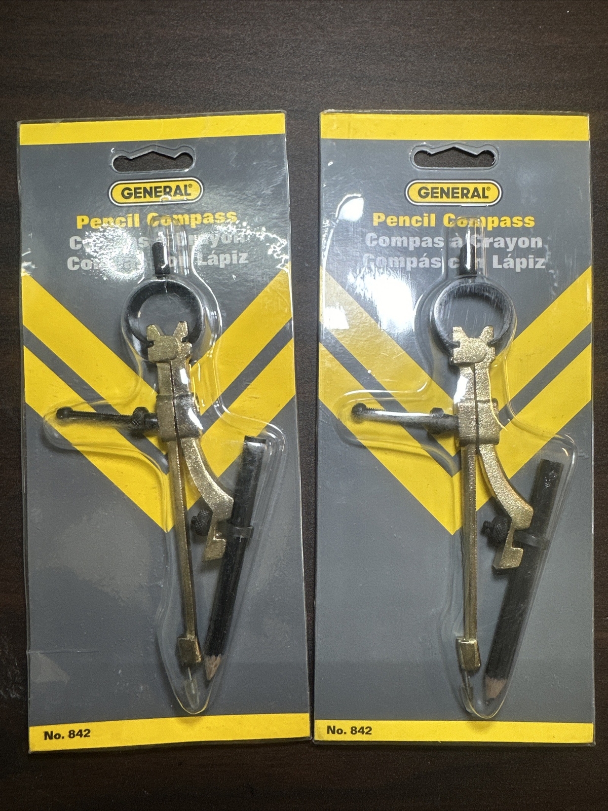 Lot Of 2 “ General (842) 038728241269 Precision Pencil Compass / Scriber Pencil