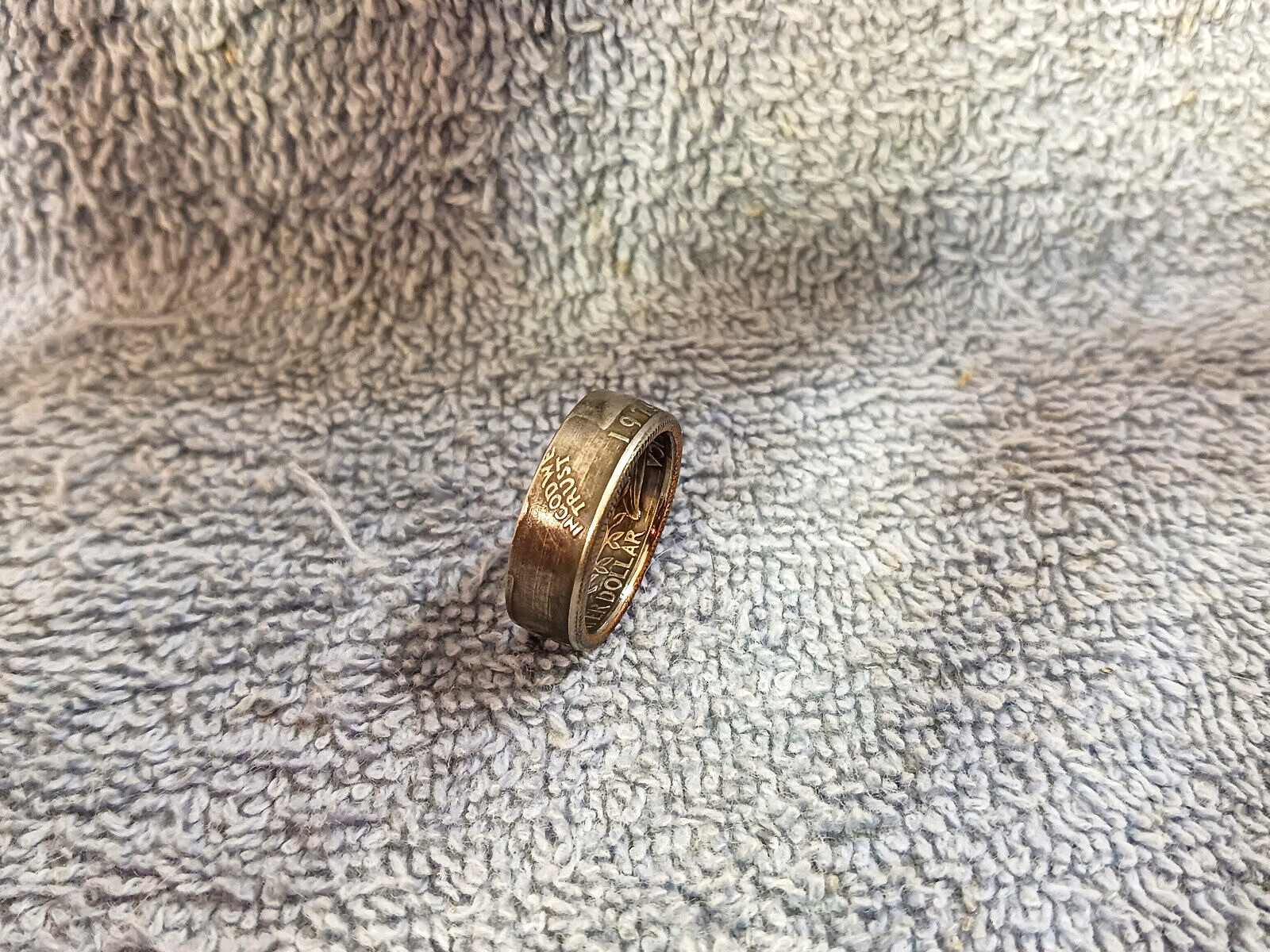 1979 Washington Quarters, Handmade Coin Ring, Size 7- 1/2