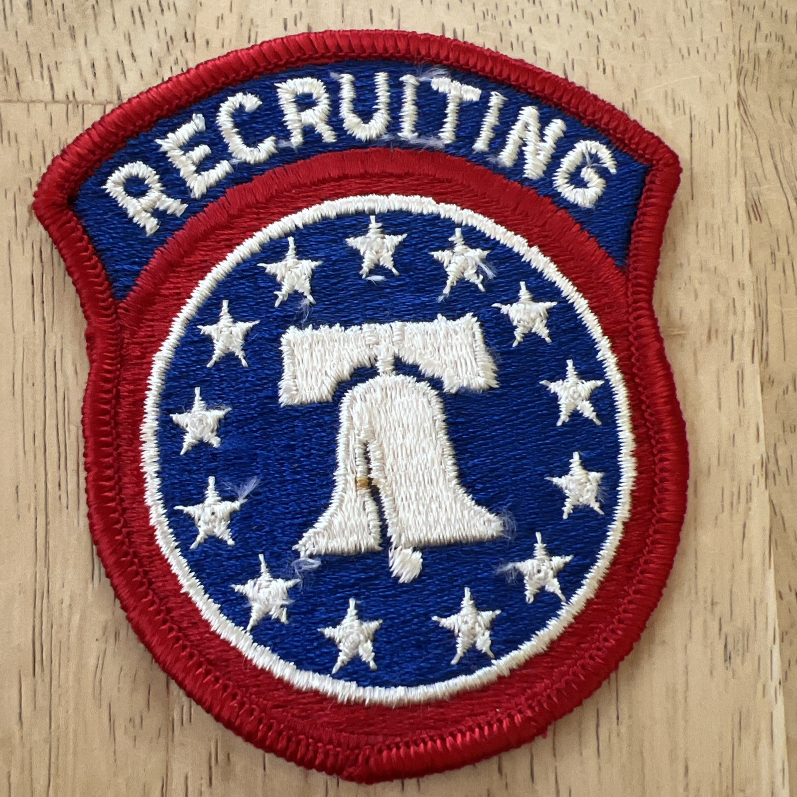 US ARMY RECRUITING COMMAND WITH TAB PATCH - FULL COLOR