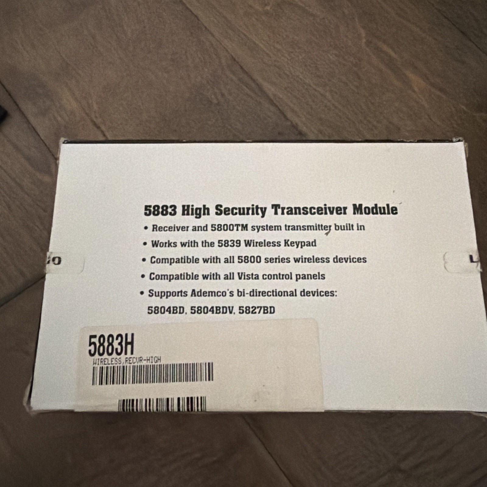 Honeywell 5883 -H Receiver