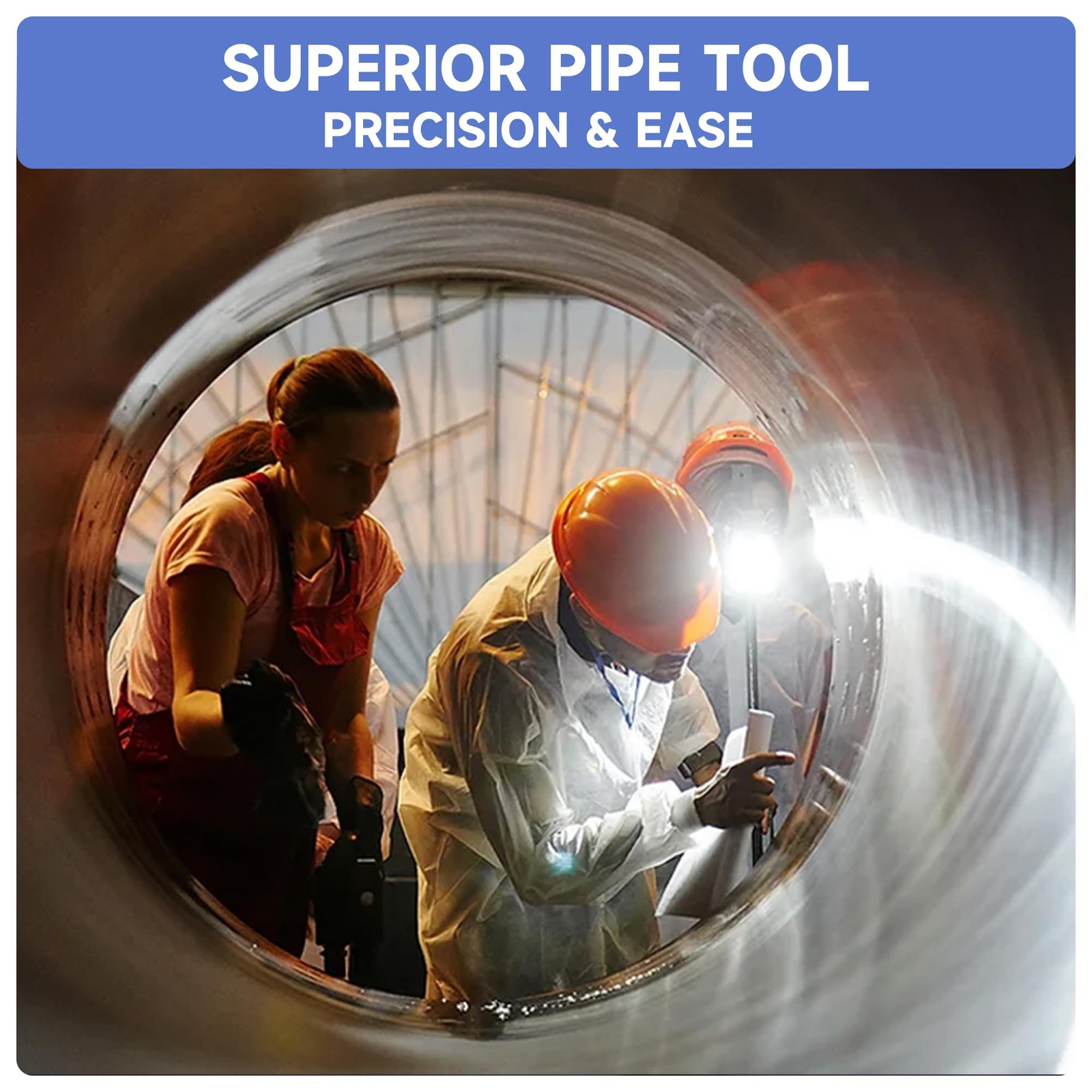 SIOKUY Premium Pipe Center Finder - Essential Tool for Silver