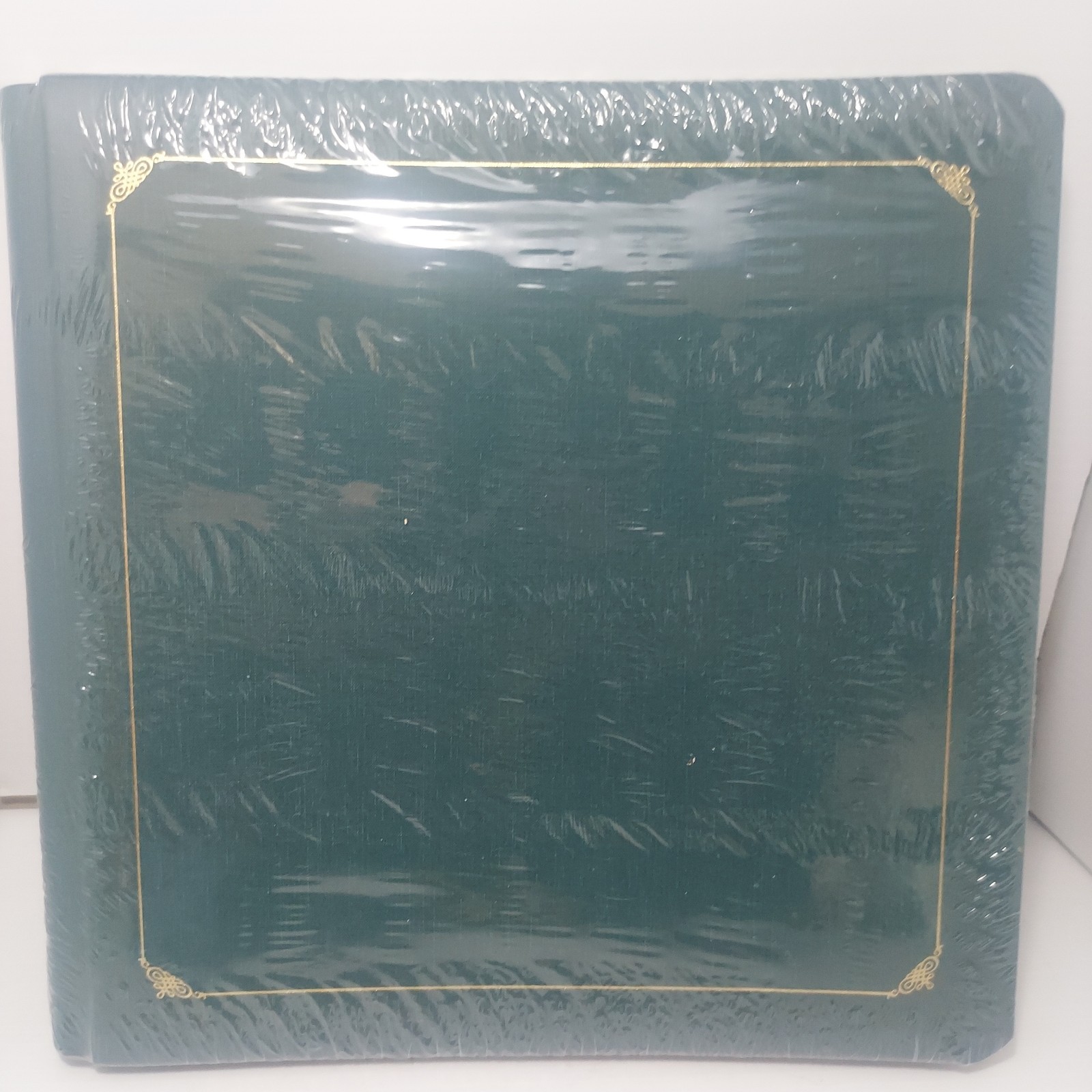 Creative Memories 12x12 Album Teal Gold Trim On Cover with 15 pages New Sealed