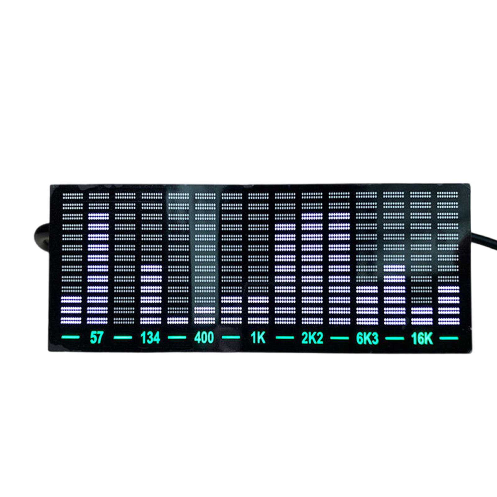 15-Segment White LED Bar Display Audio Level Indicator Music Spectrum VU Meter
