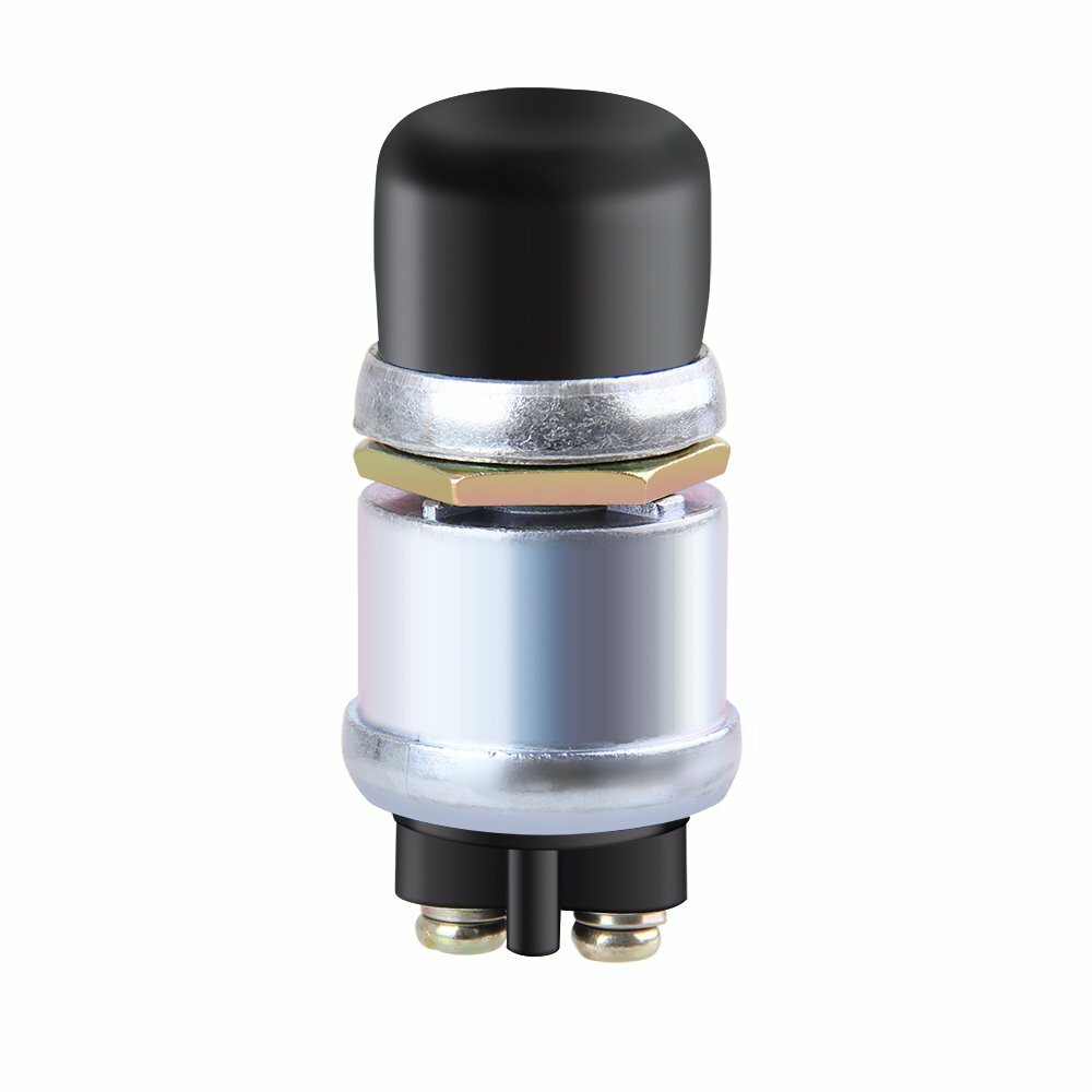 2x 50A Push Button Momentary Starter Ignition Switch On-Off SPST 12V For Marine