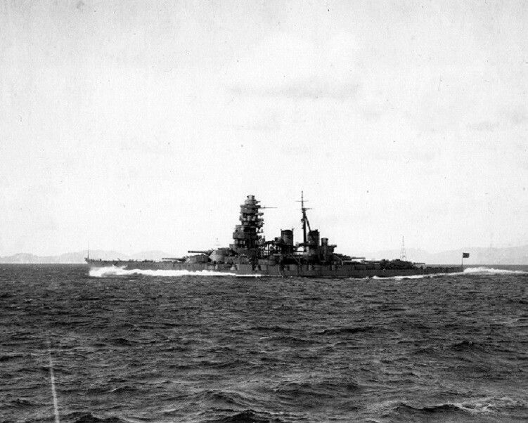Imperial Japanese Navy Battlecruiser Hiei 8x10 WWII Photo Print WW2 106a