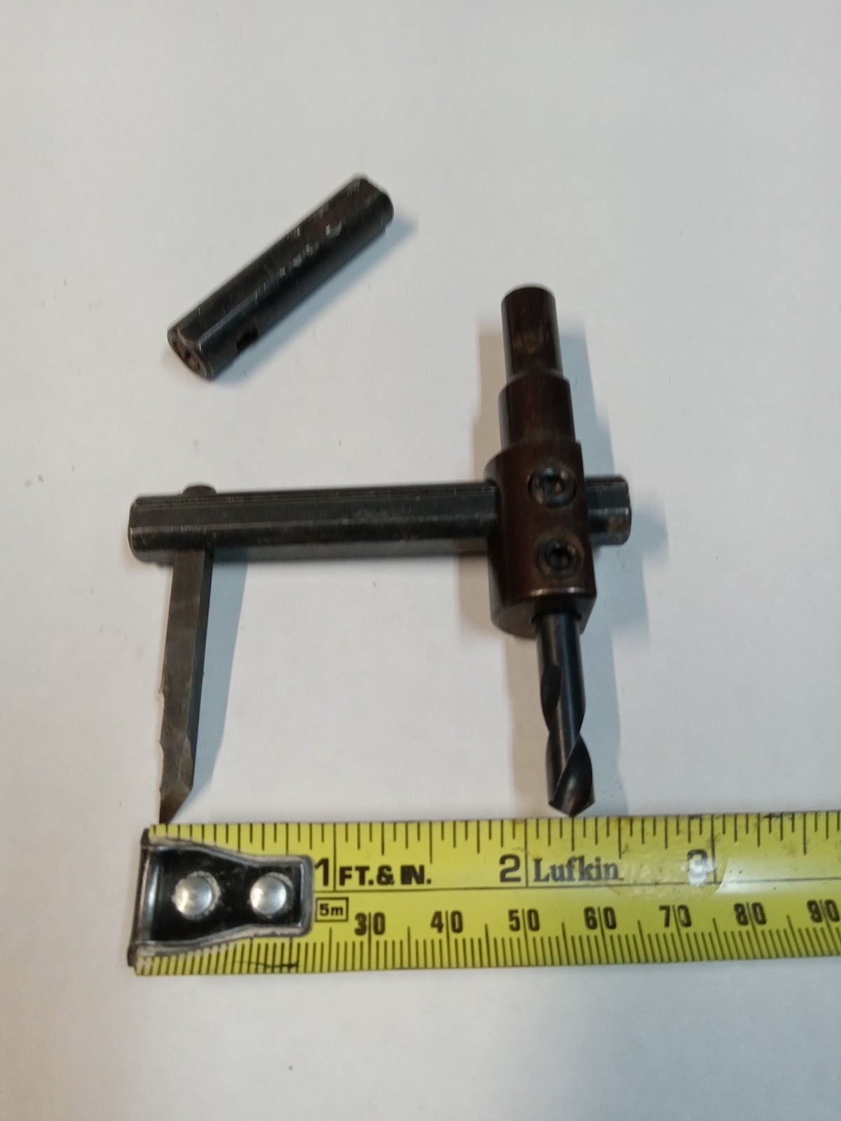 General Tools No. 4  Circle Cutter 1"–4" 3/8" Shank – USA Made with two lenghts