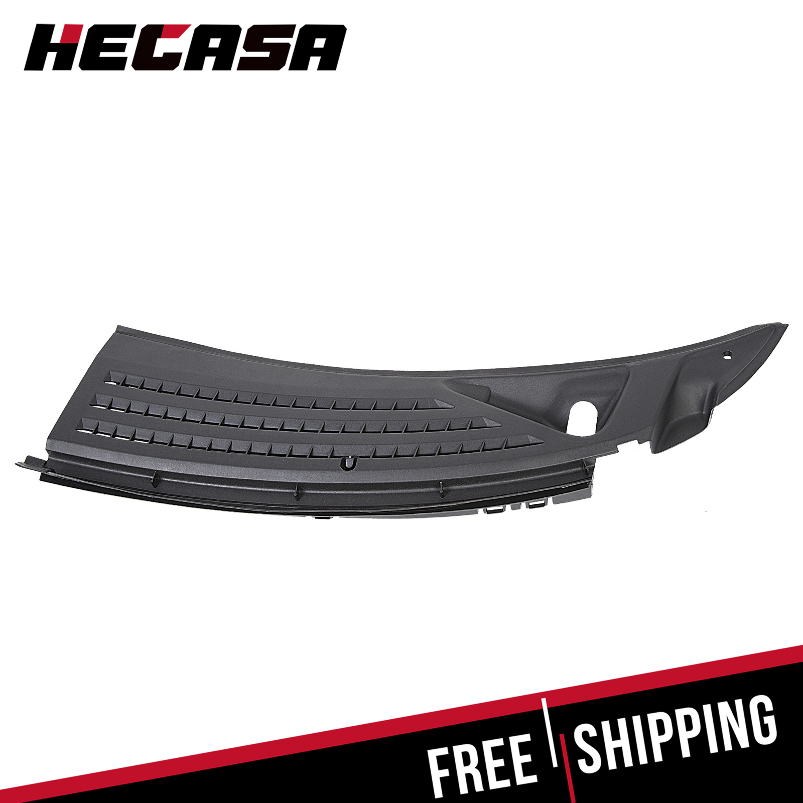 For 09-14 Ford F150 Windshield Wiper Cowl Panel Grille Set w/ Seals Left + Right
