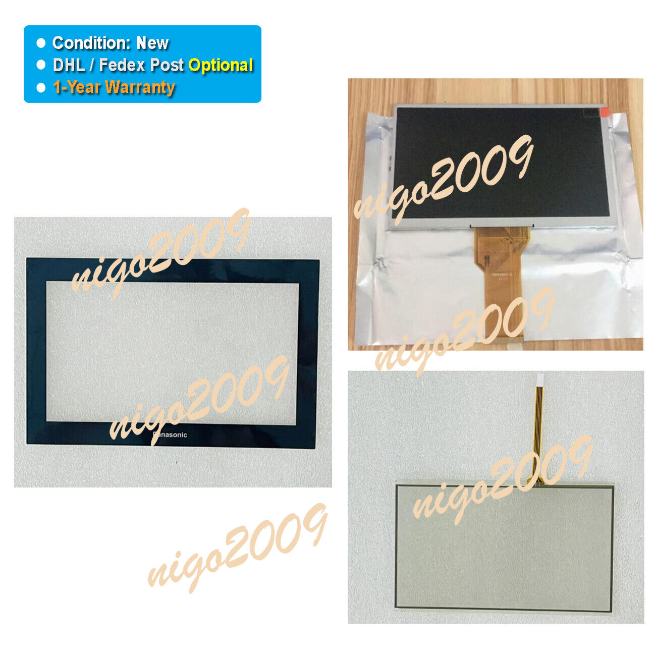 Fit for PANASONIC GT707 AIG707WCL1B2-F LCD Screen Panel Touch Screen Film