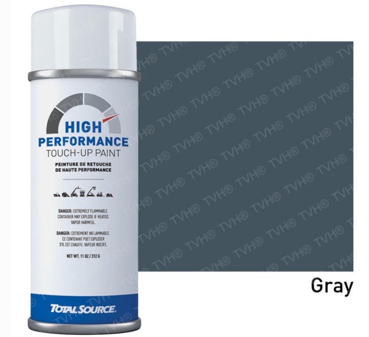 (QTY 3) Spray paint Gray For Toyota Forklift High Performance Touch Up