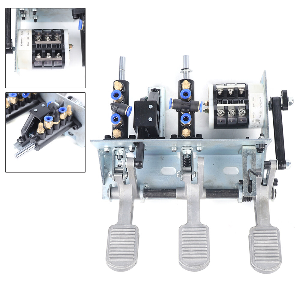 Pneumatic Tire Changer Machine Kit 3 Pedal Foot Control Air Valve High Quality