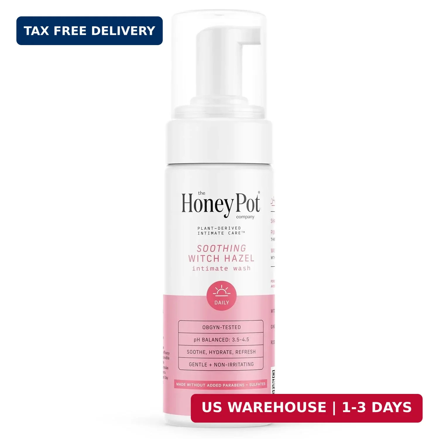 The Honey Pot Company - Witch Hazel Feminine Wash - Postpartum Essentials - Herb