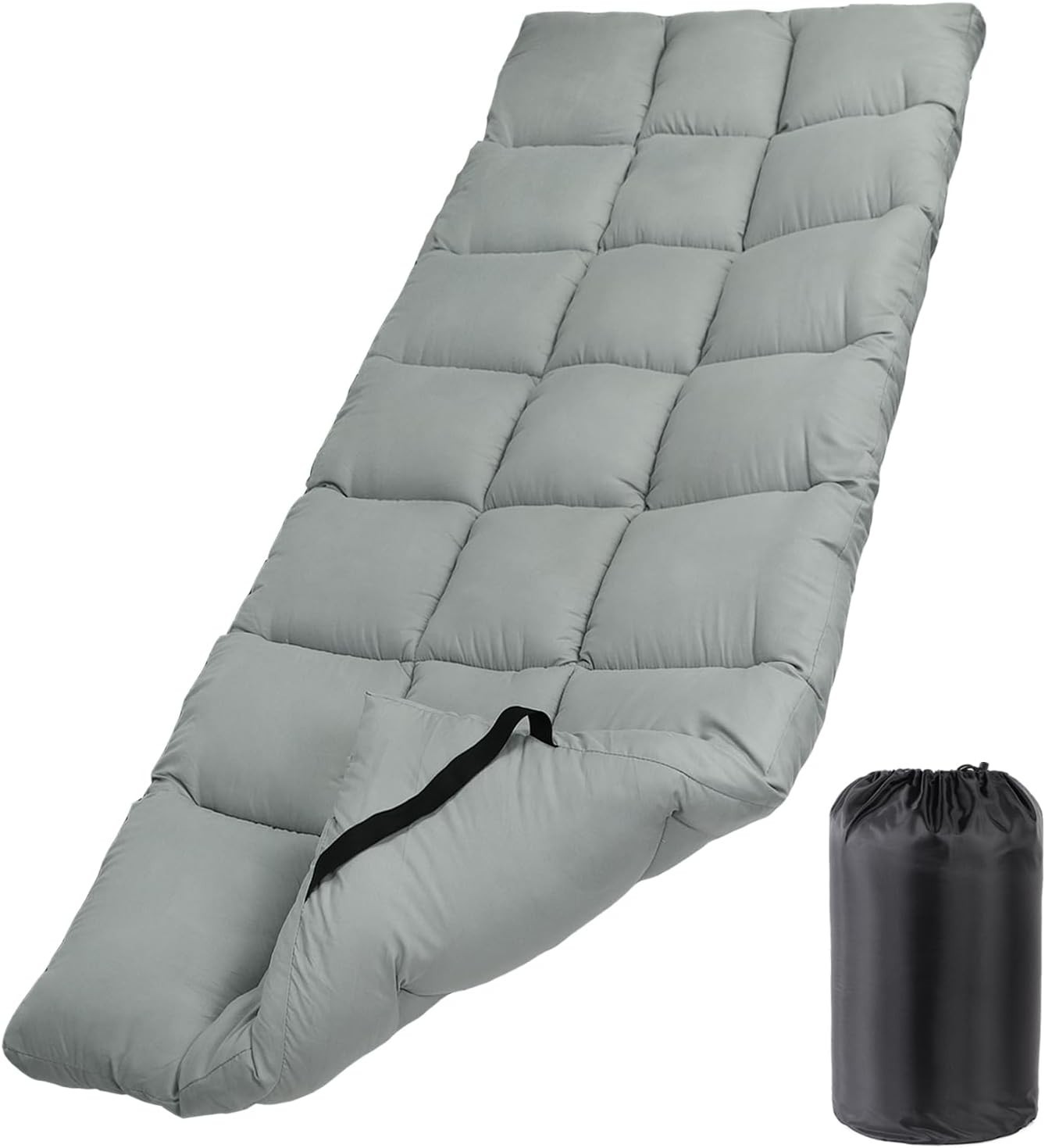 Cot Mattress Pad-Cot Pads Camping Cot Mattress Topper Camping Mattress Sleeping