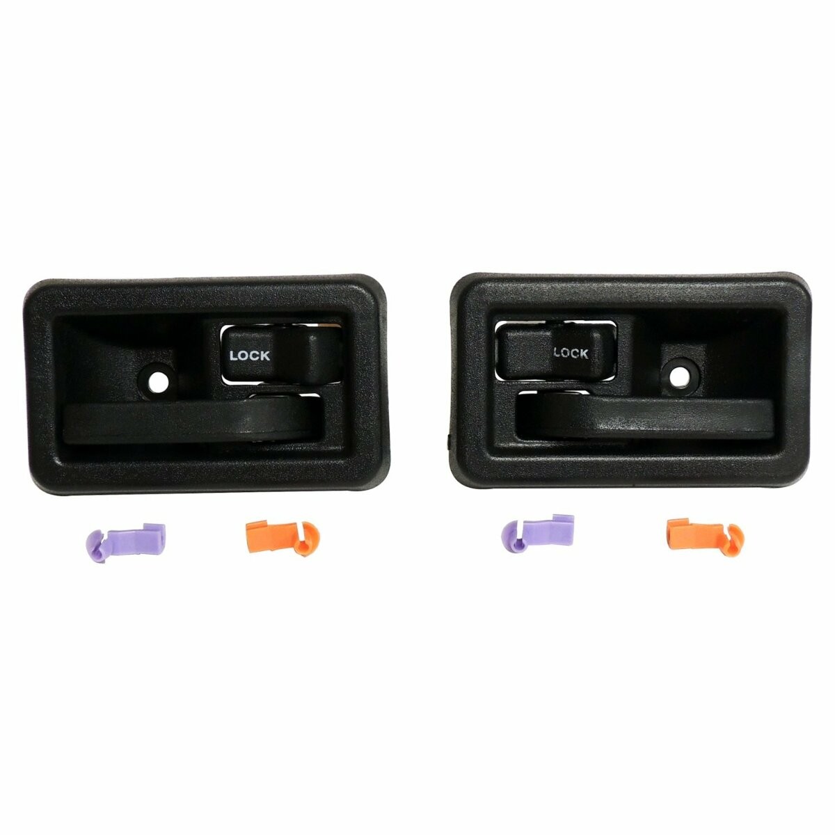 Crown 55176476K Interior Door Handle Kit for 82-02 Jeep CJ/YJ/TJ Full/Half Doors
