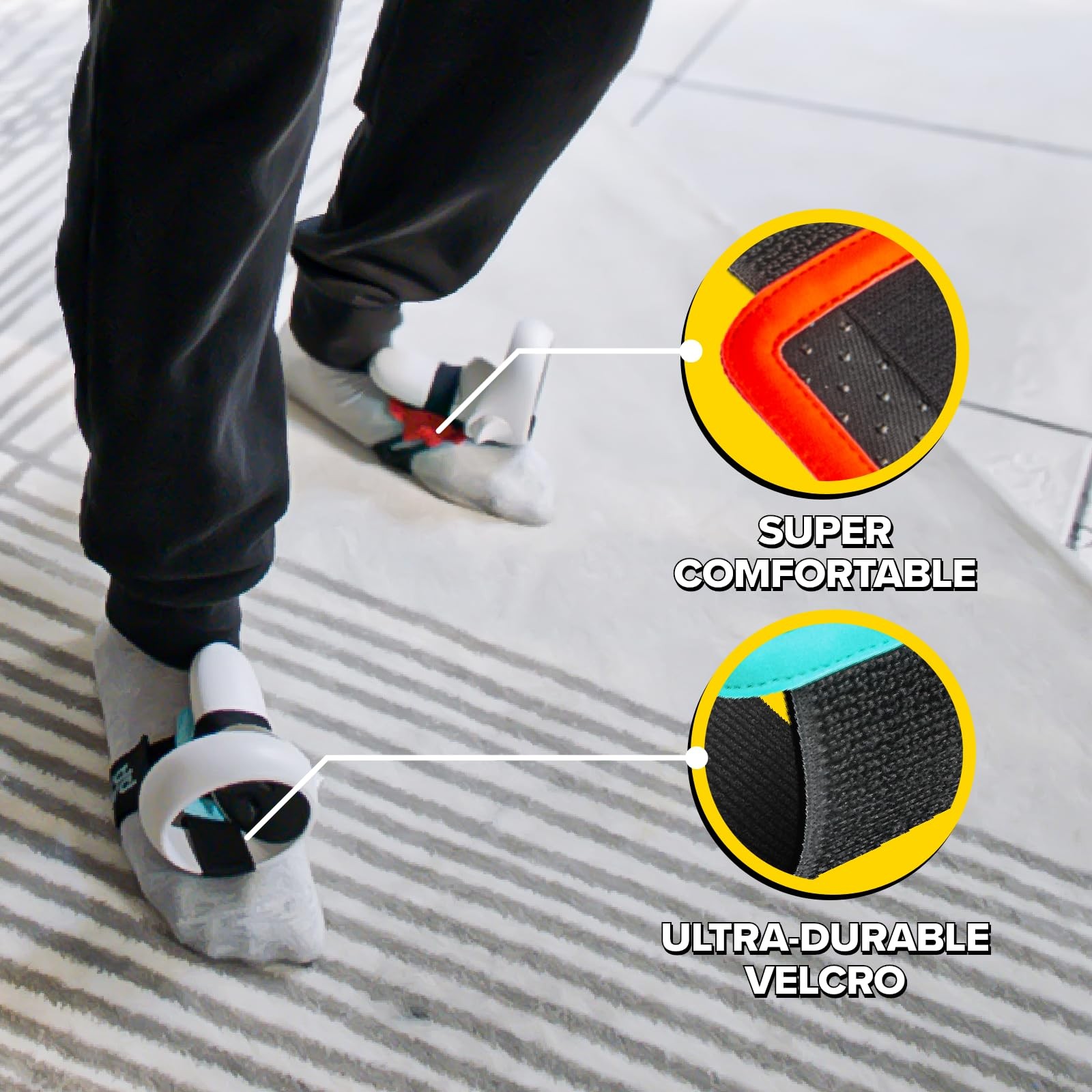 Trackstraps VR Tracker Straps - Compatible with Meta Quest 2, Pro,Rift S, for...
