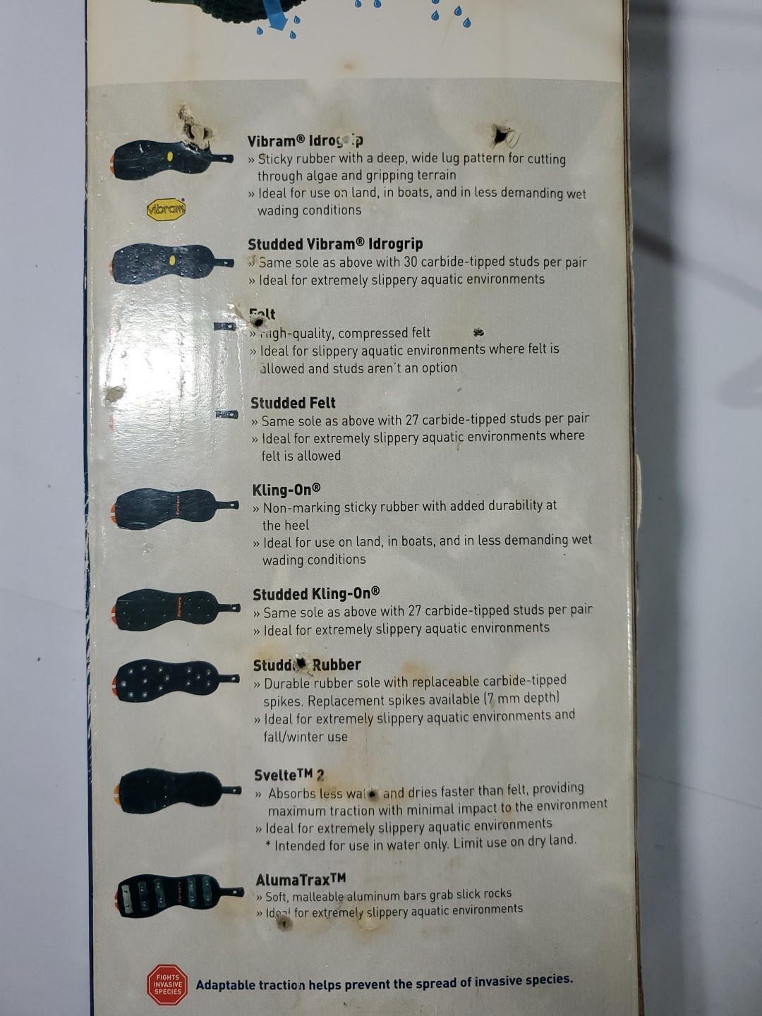 Korkers OmniTrax Interchangeable Traction Sole System