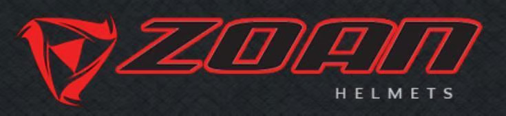 Zoan Cheek Pads for Goliath Helmet - 3XL Motorcycle ATV/UTV Street Bike 091-169