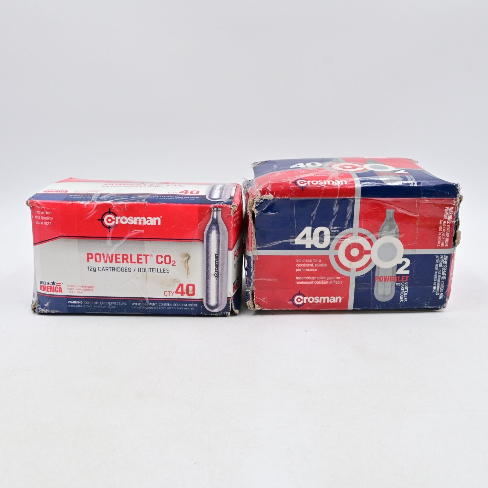 Crossman Powerlet Co2 Airgun Cartridges Lot Of 77