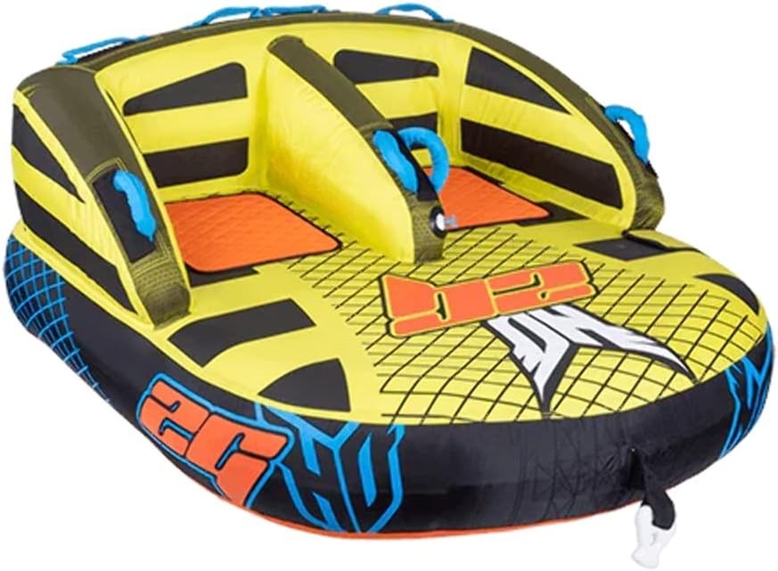 HO Sports 2G Towable Tube 2 Rider Inflatable Boat Tube  62"x61" New Sealed Box