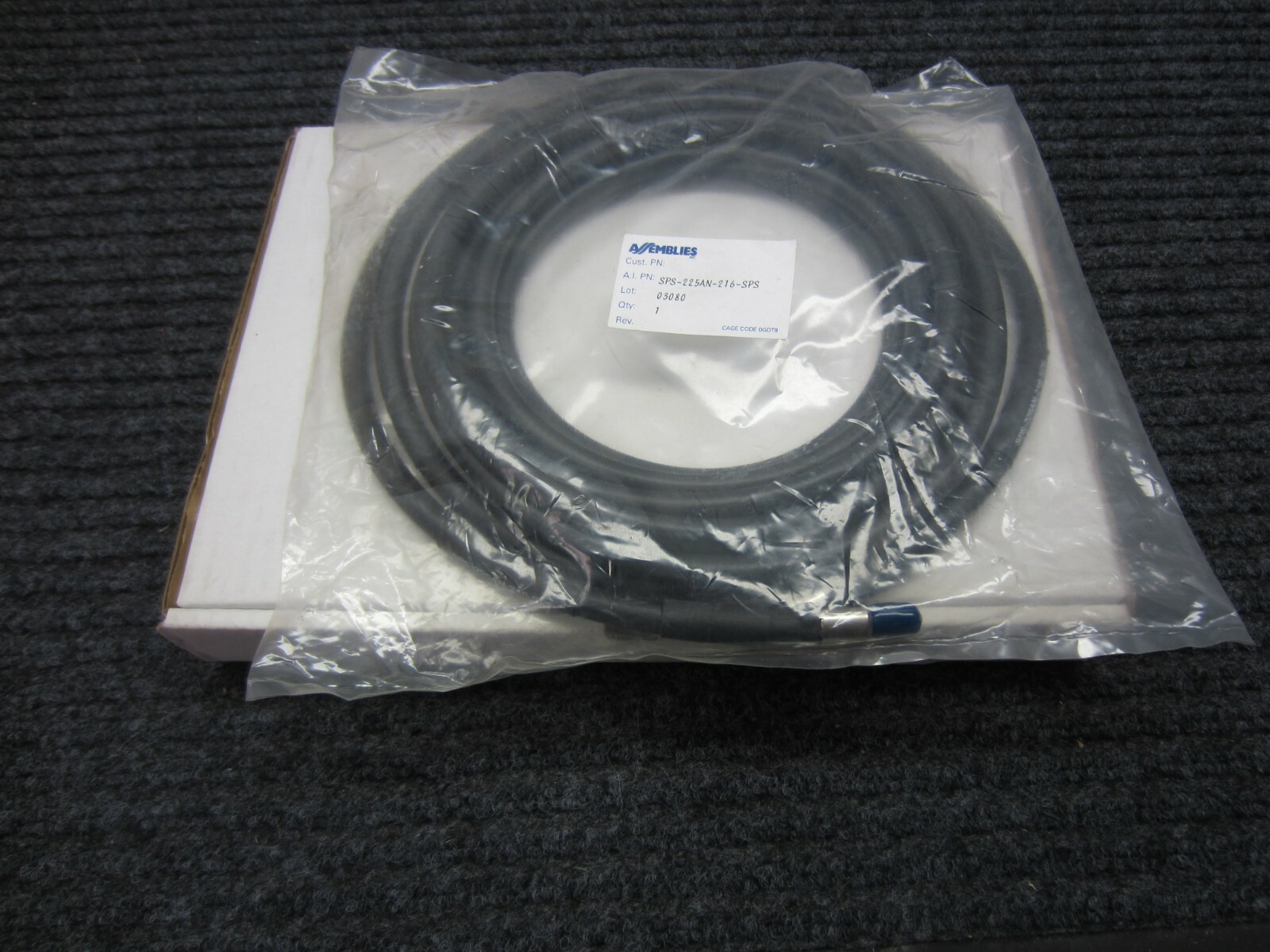 SPS-225AN-216-SPS COAX CABLE MALE TO MALE SMA 18 FEET NEW (20 IN STOCK)