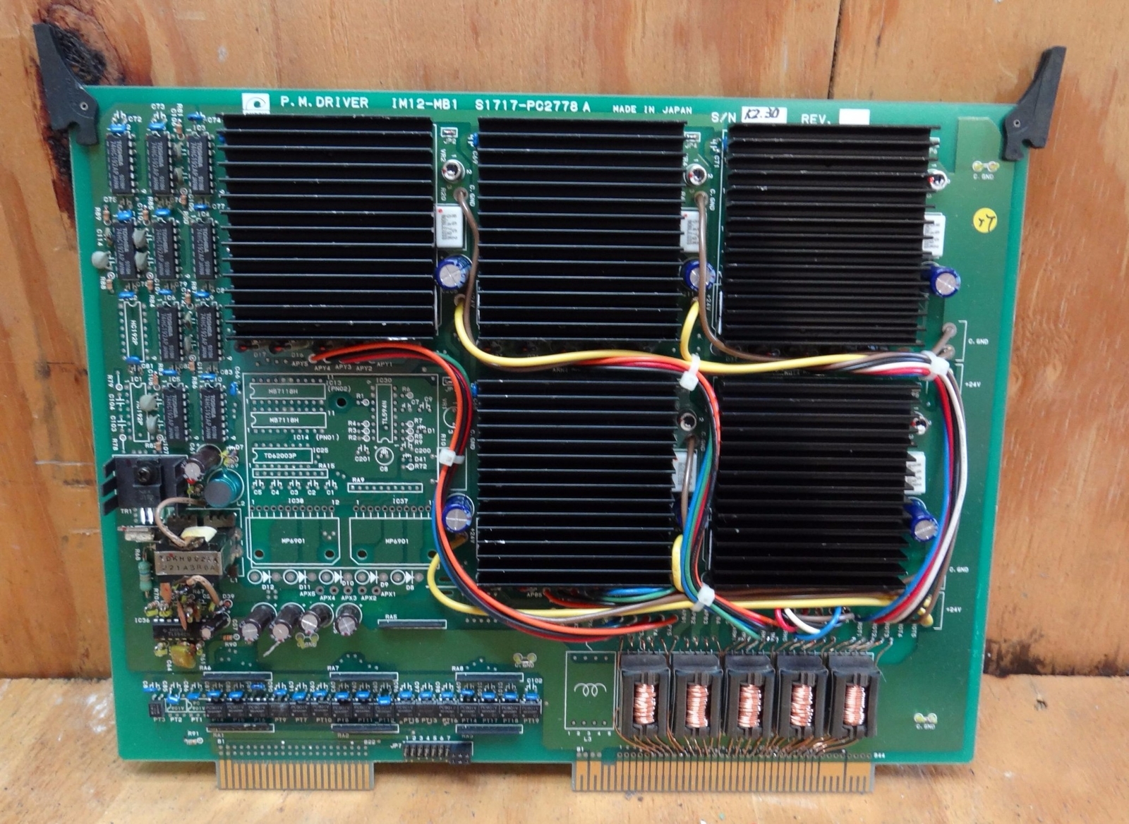 NIDEK IM12 - MBI P.M. DRIVER BOARD S1717-PC2778 A