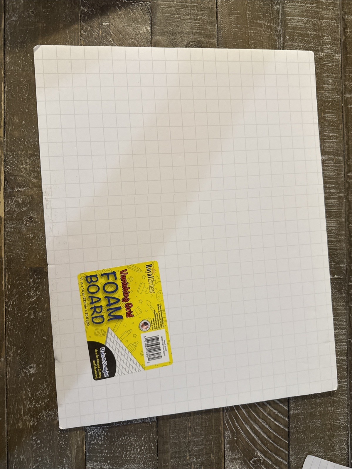 Royal Brites Vanishing Grid Foam Board 11x14”
