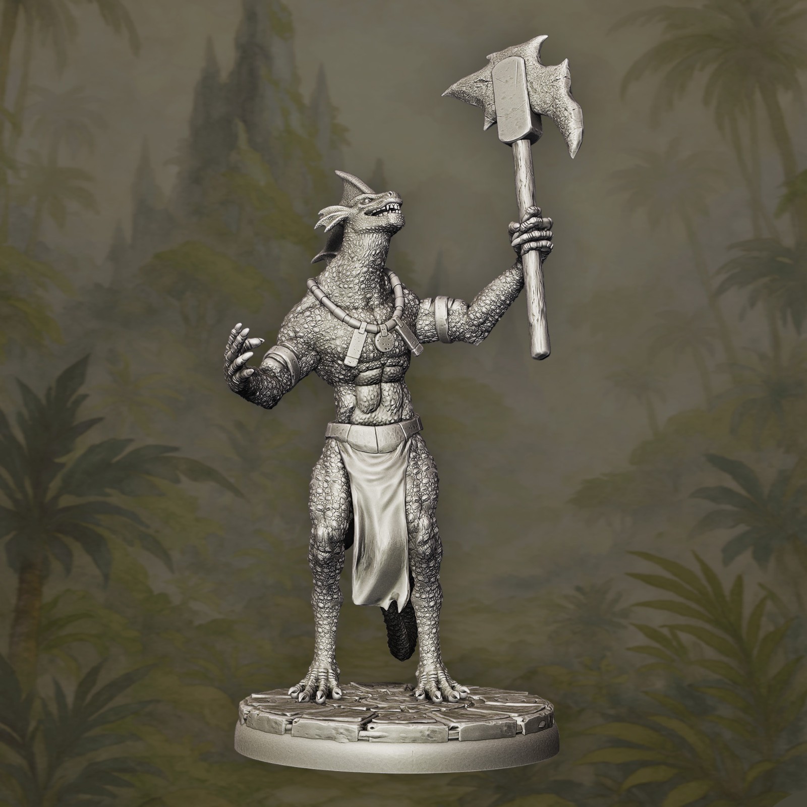 Lizardman Pathfinders 28mm fantasy