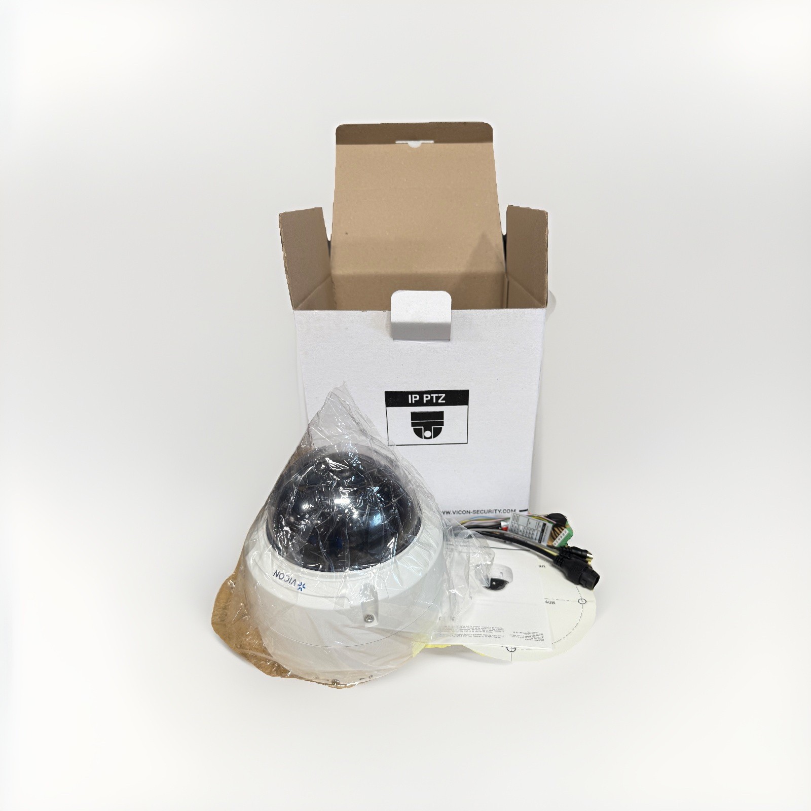Vicon SN673V-C 1080P PTZ IP DOME CAMERA; surface-mounted vandal-proof IP66