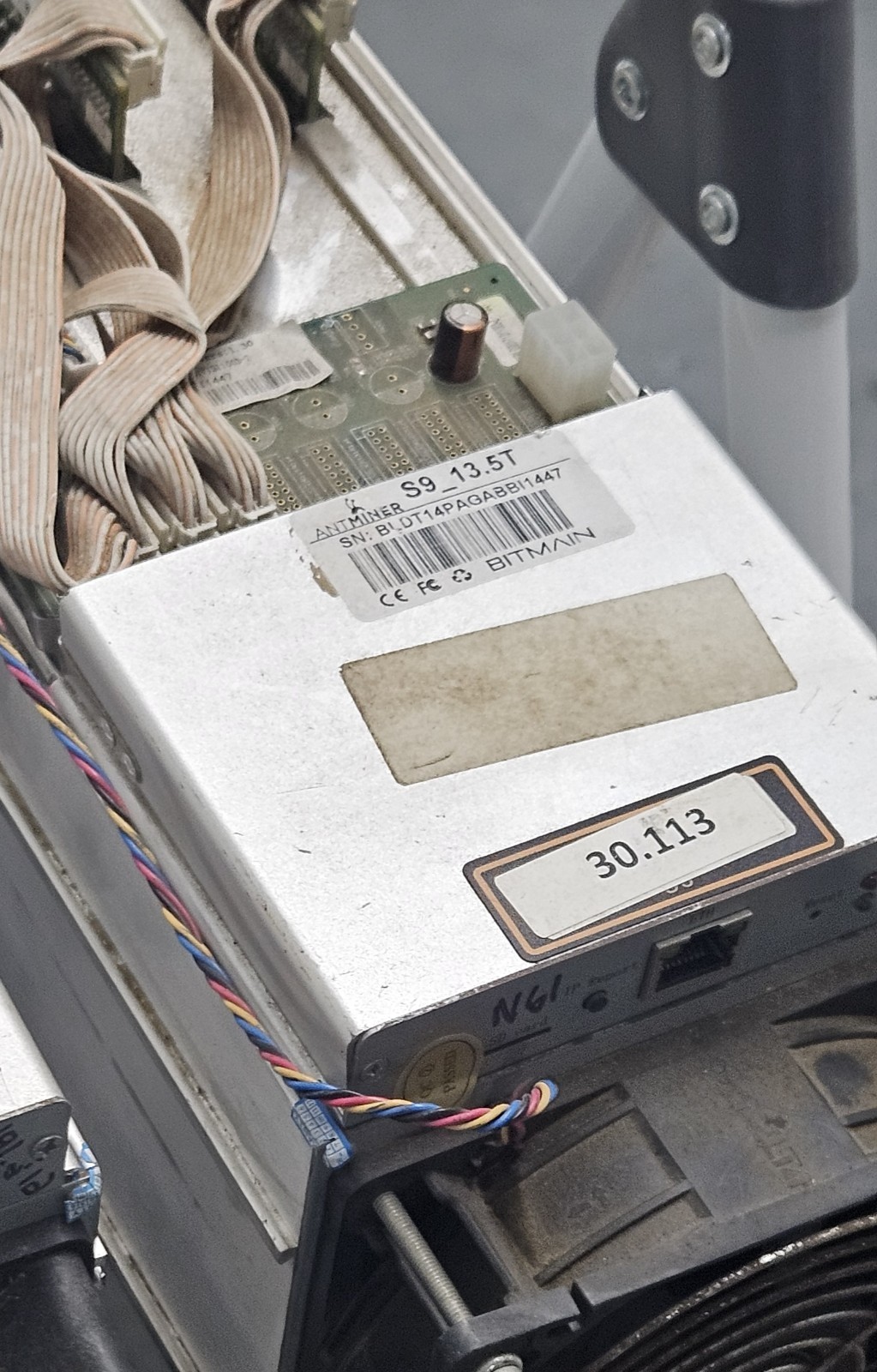 Bitmain Antminer S9 13.5 TH/s -  Unit Only / NO PSU