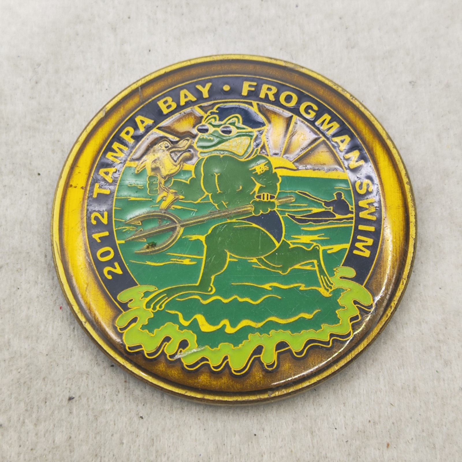 Navy SEAL Foundation Tampa Bay Frogman Swim Challenge Coin