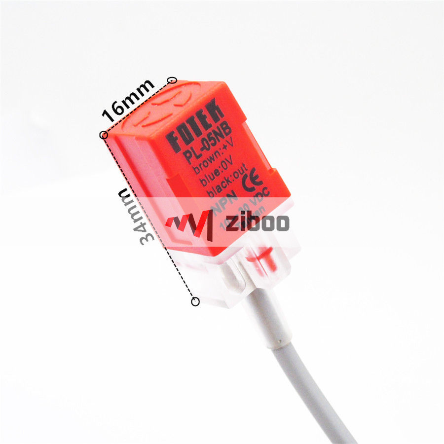 Fotek PL-05NB NPN NC DC10-30V Inductive Proximity Sensor 5mm #