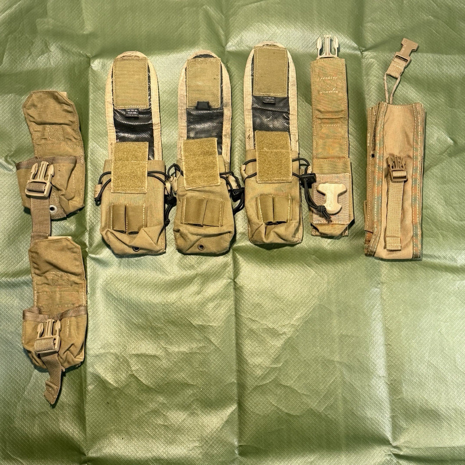 Tactical Tailor / Eagle Industries Fighting Load MOLLE Pouch Package - Coyote