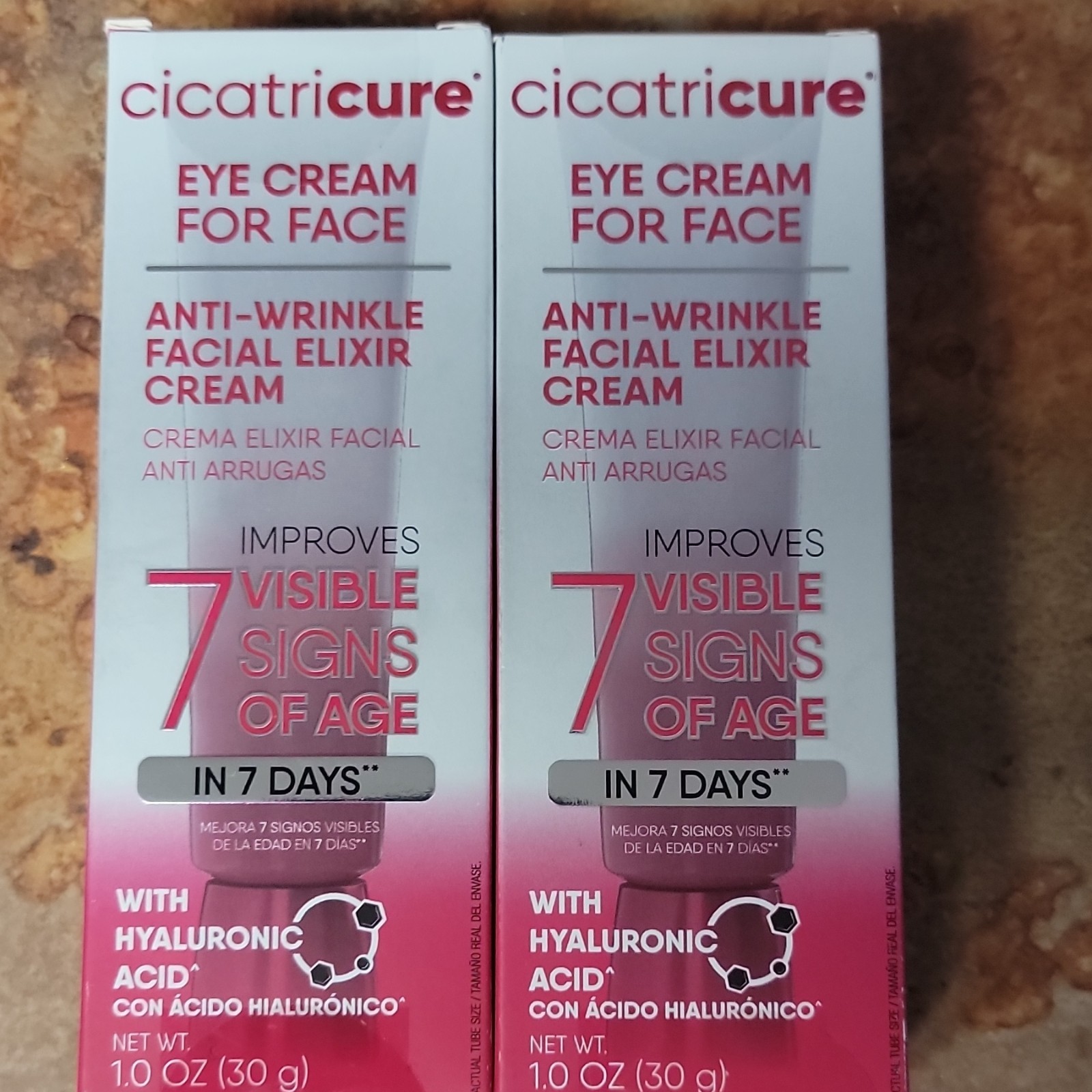 Cicatricure Anti-Wrinkle Hyaluronic Acid Eye Cream Elixir 1 oz
