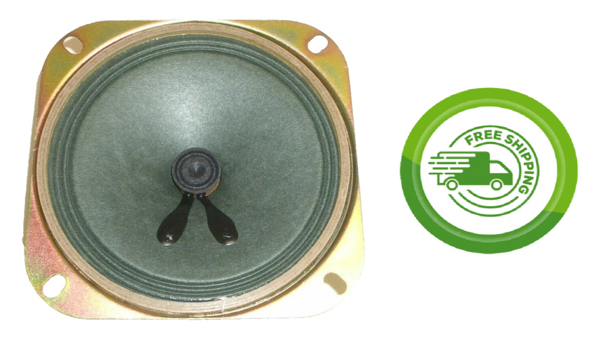 4" Square 8 Ohm CB HAM/RADIO Replacement Speaker Philmore TS40 FREE SHIPPING