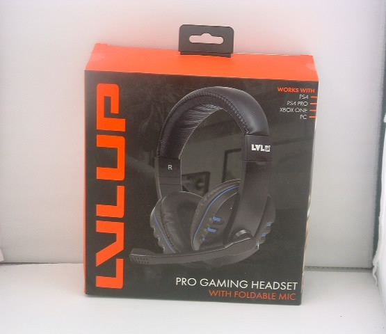 lvlup Pro Gaming Headset With Foldable Mic