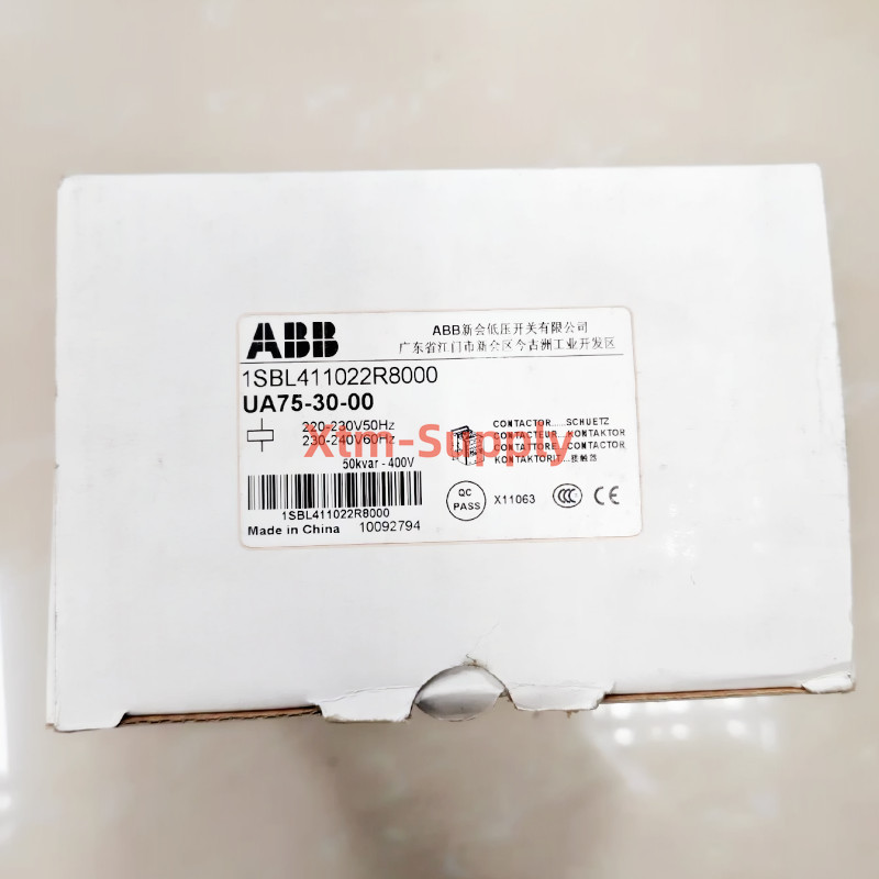 1pc new ABB UA75-30-00 380-400V50Hz/400-415V60Hz Contactor 1SBL411022R8500