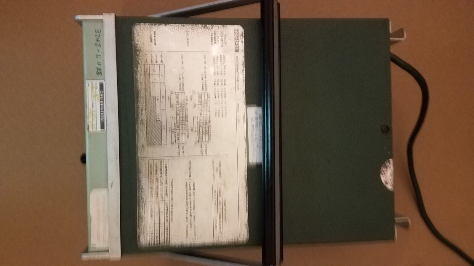 Boonton Electronics Microwatt Meter 42BD w/ Power Sensor 41-4A