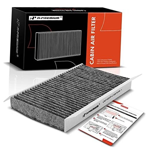 Cabin Air Filter with Activated Carbon Compatible with Land Rover LR3 2005