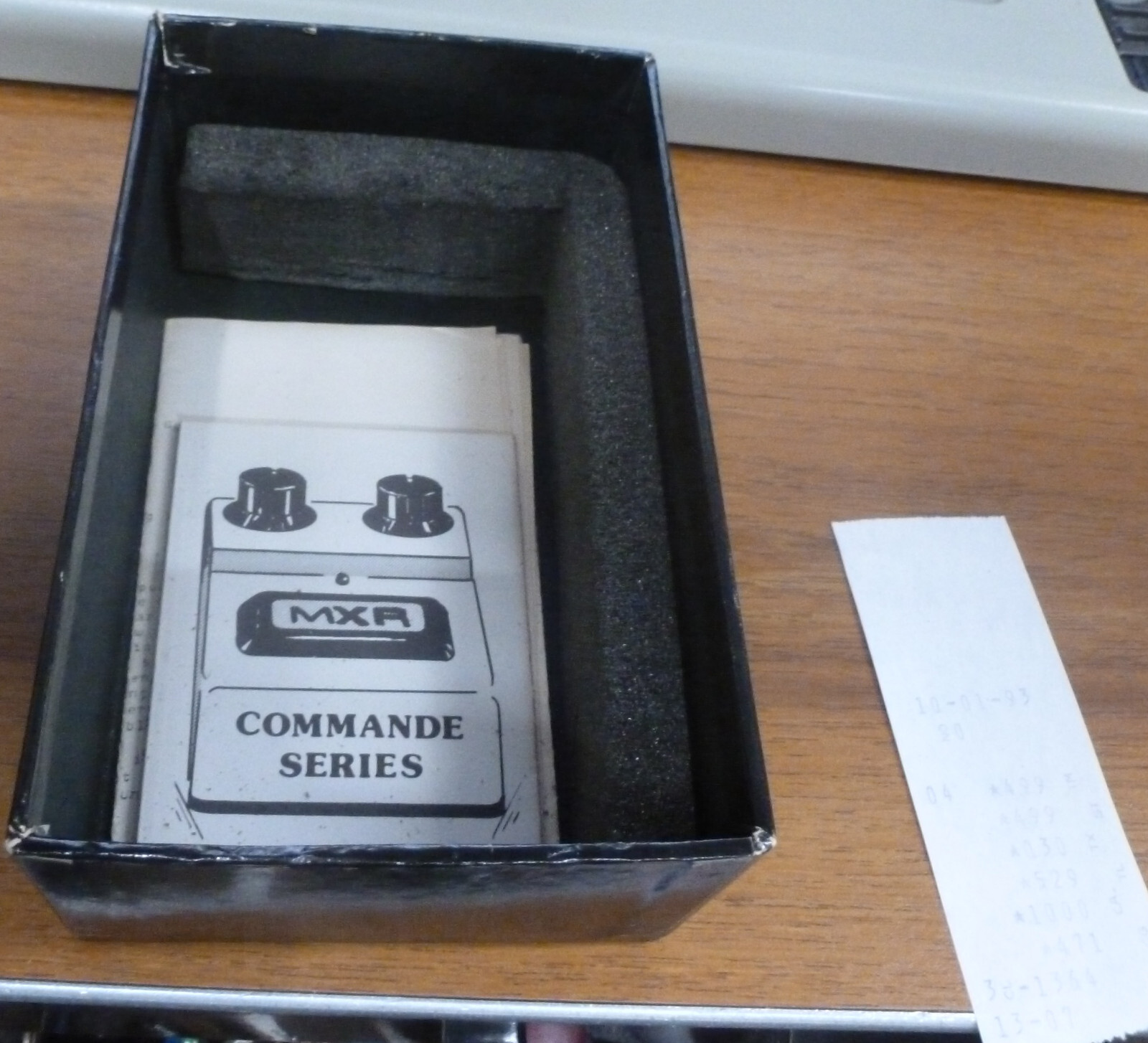 MXR PREAMP M-162 Pedal Commande Series Vintage
