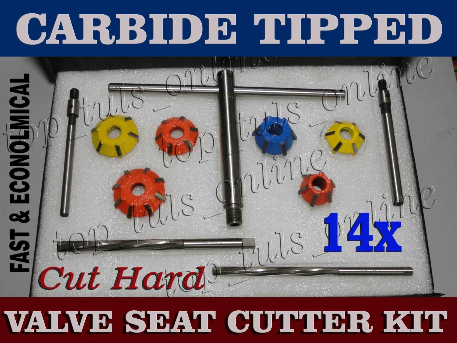HONDA TRX 680 3 Angels Cut 32*-45*-70* VALVE SEAT CUTTER CARBIDE TIPPED